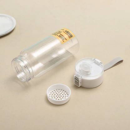 Kawaii Plastic Transparent Water Bottle Leakproof Simple Portable Outdoor Travel Office Water Bottle Juice Cup Beach Drinkware.