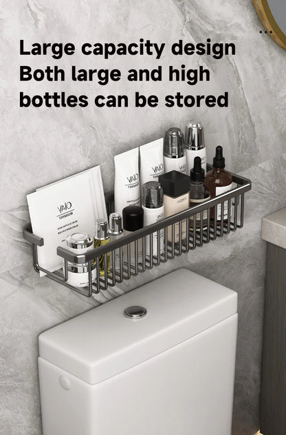 Bad Zubehör Regal Organizer Dusche Küche Lagerung Rack Wand Raum Aluminium Wc Shampoo Halter Regale 25CM