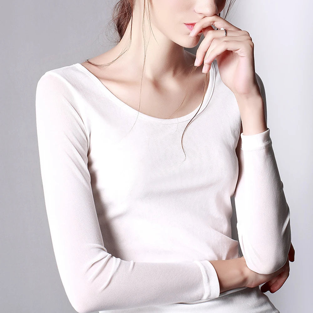 7 Farben Größe S-3XL Bunte Mesh O Neck T-shirt Blau Grün Frauen Lange Hülse O-ansatz Weibliche Bodenbildung Blusen Volle hülse Tops