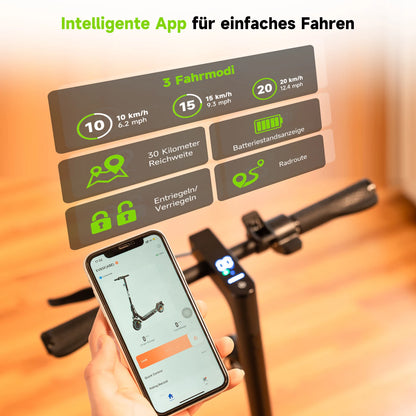 RCB EV85F (ABE) Adult EScooter 400W Motor Foldable E-Scooter 36V 7.8AH 8.5” Road Tire Commuting Electric Scooter.