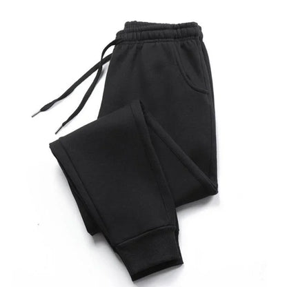 For Men Autumn and Winter Casual Jogging Pants Fleece Sweatpants for Soft and Comfortable Workout.
