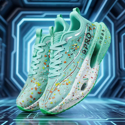 New Soft Sole Cushioning Men's Running Shoes for Women High-quality Road Jogging Shoes Light Comfy Sneakers Reflective Night Run