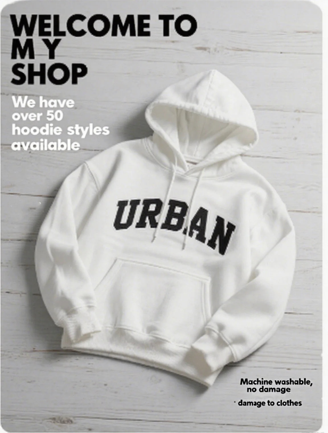 2025 Men's Autumn and Winter Car Print Hooded and Fleece Versatile Sporty Casual Loose Street Style Autumn and Winter Pullover.