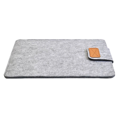 Felt Sleeve Slim Tablet Case Cover Bag for MacBooks Air Pro 11 13 15 Inch Solid Color Tablet Storage Bag.