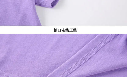 100% Cotton T-shirt Men Women Solid Color O Neck Short-sleeved Tops Summer Korean Loose Half-sleeve T Shirt Unisex M-4XL.