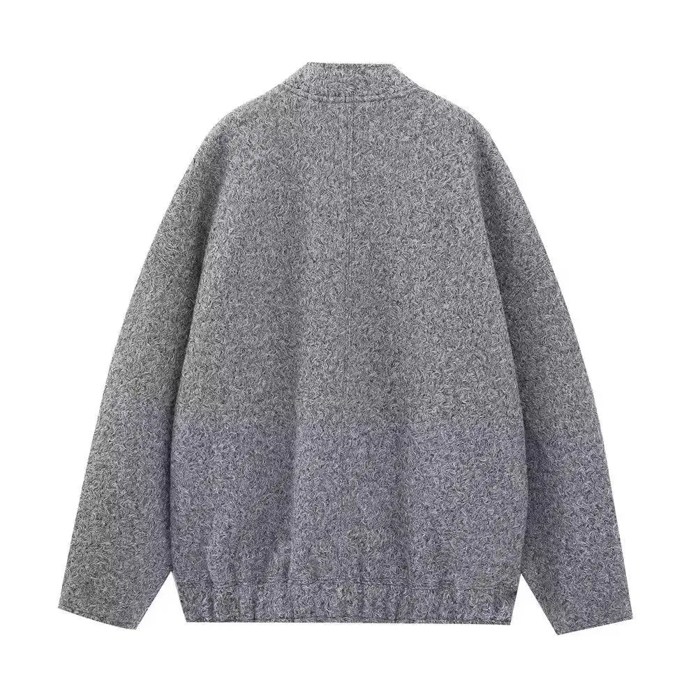 TRAFZR Damenjacken Frühling 2023, elegantes Fleece, Vintage, neue Oberbekleidung, Langarm, Harajuku, Y2k, Streetwear, Bomberjacken.