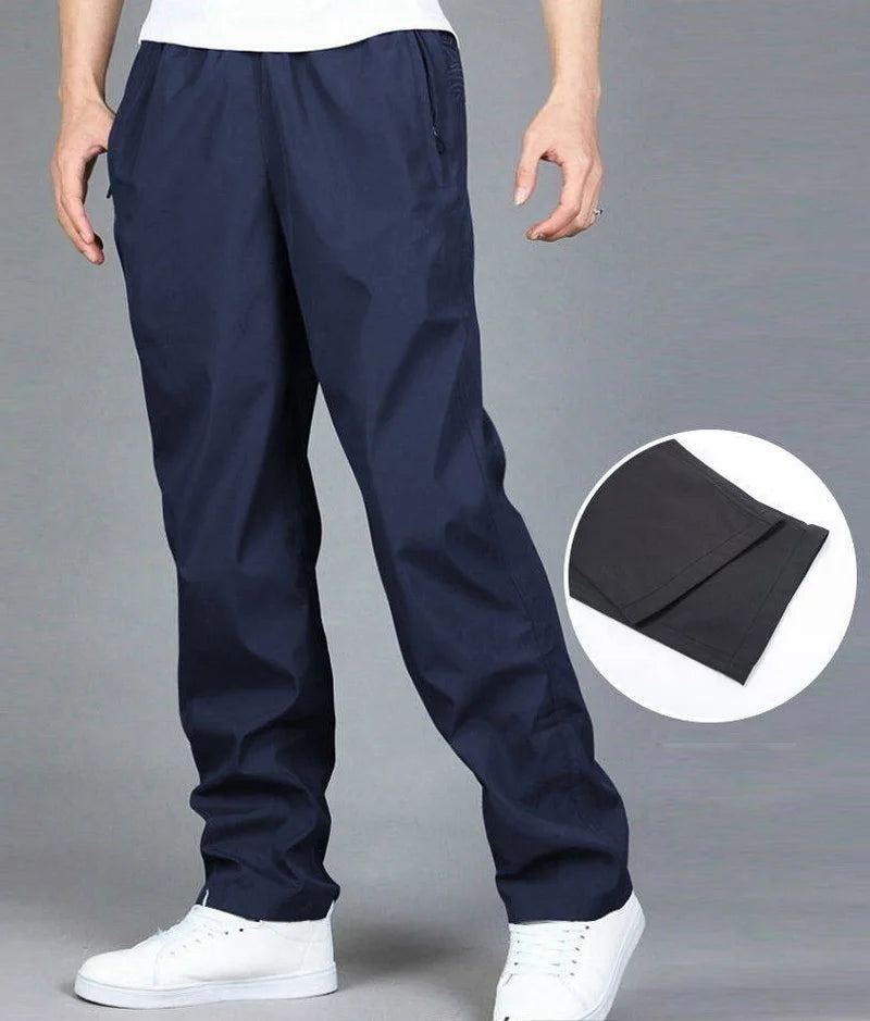 Men's Pants Sweatpant Quick Dry Breathable Pants Spring Sports Trouser Elastic Waist Straight Wide Joggers Running Tracksuit Men.