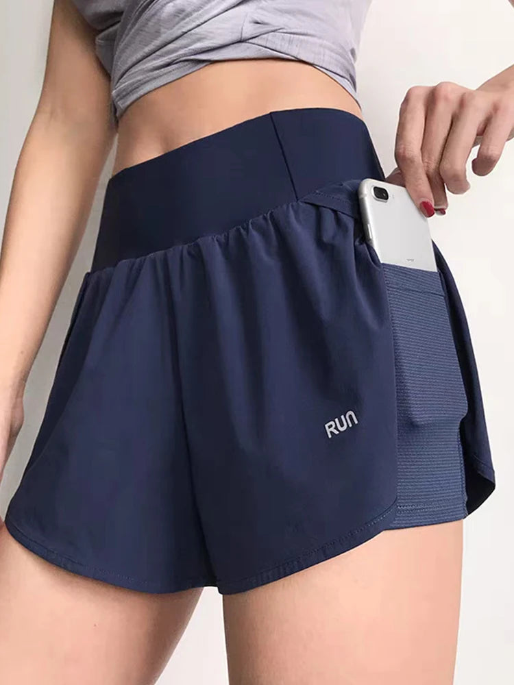 Women's High-Waist Breathable Yoga Shorts Fitness Shorts Running  Shorts Cycling Shorts Sports Shorts Summer Workout Gym Shorts.
