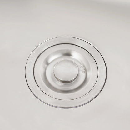 Freistehendes Waschbecken aus Edelstahl mit 360° °   Wasserhahn-Spüle mit Ablagefach, Handwaschstation für die Restaurantküche