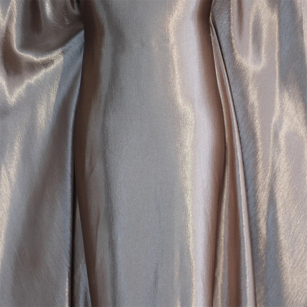 Eid Batwing Satin Shimmer Soft Crepe Abaya Dubai Luxury 2024 Islam Muslim Maxi Kaftan Dress Kebaya Abayas For Women Vestidos