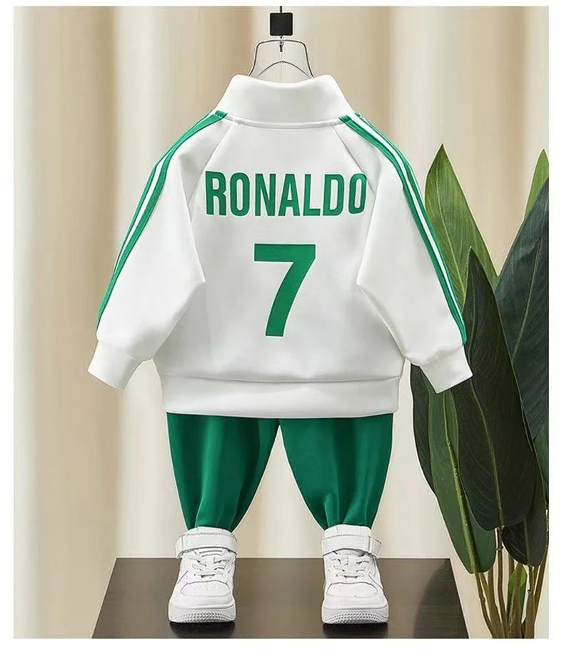 Children Clothing Set Boy Clothes Spring Suit Baby Sets Cute Cotton Coat Pants Kids Soft Tracksuit With Bag 2-10Y 2024 New.