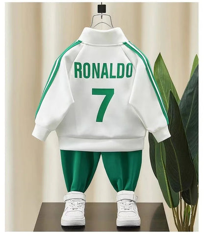 Children Clothing Set Boy Clothes Spring Suit Baby Sets Cute Cotton Coat Pants Kids Soft Tracksuit With Bag 2-10Y 2024 New.