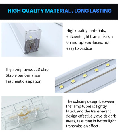 Hexagon LED lighting Ceiling Light Honeycomb Tube for BarberShop Car Garage Workshop Auto Body Repair LED Light 6500K.