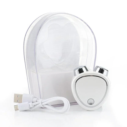 Mini Facial Massage Beauty Instrument Portable USB Charging Multifunctional Skin Care Thin Face Anti Wrinkle Face Firming Lift.