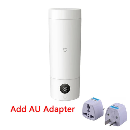 NEW XIAOMI Mijia Portable Electric Kettle 2 Thermos Cup Fast Water Boiler 350ml Smart Temperature Insulated Kettle Travel - CN