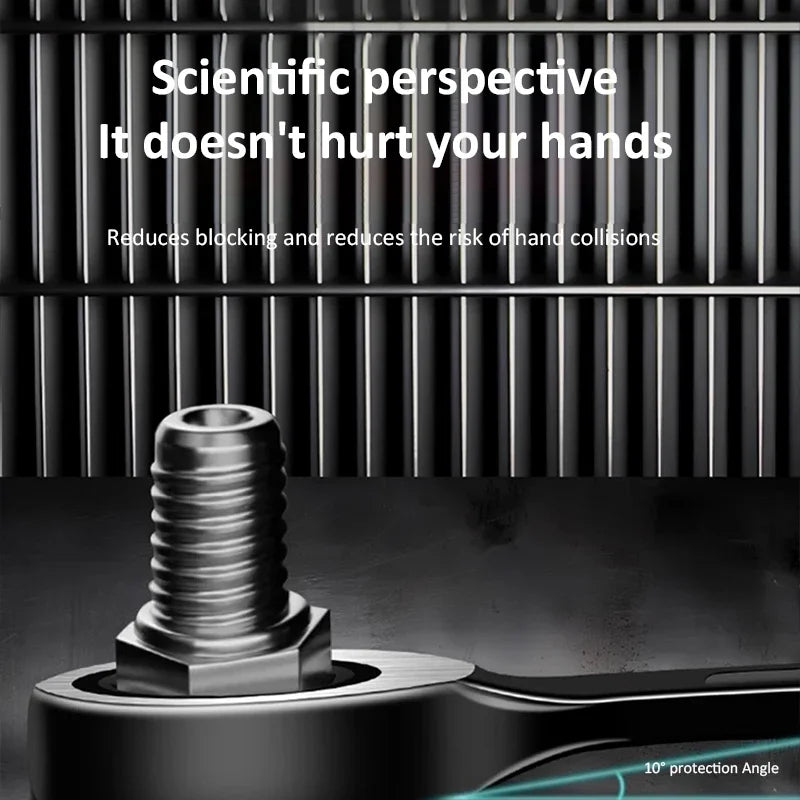 1PC 6-22mm Kombination Ratsche Dual-zweck Schlüssel Metric Universal Spanner arbeitssparende Anti Slip reparatur Werkzeug Hand Werkzeug