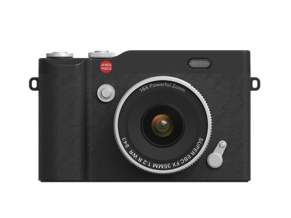 CCD Retro Video Recorder 4K Digital Camera 2.4 Inch 16X Digital Zoom 180° Flip Screen Selfile Compact Digital Photography Camera.