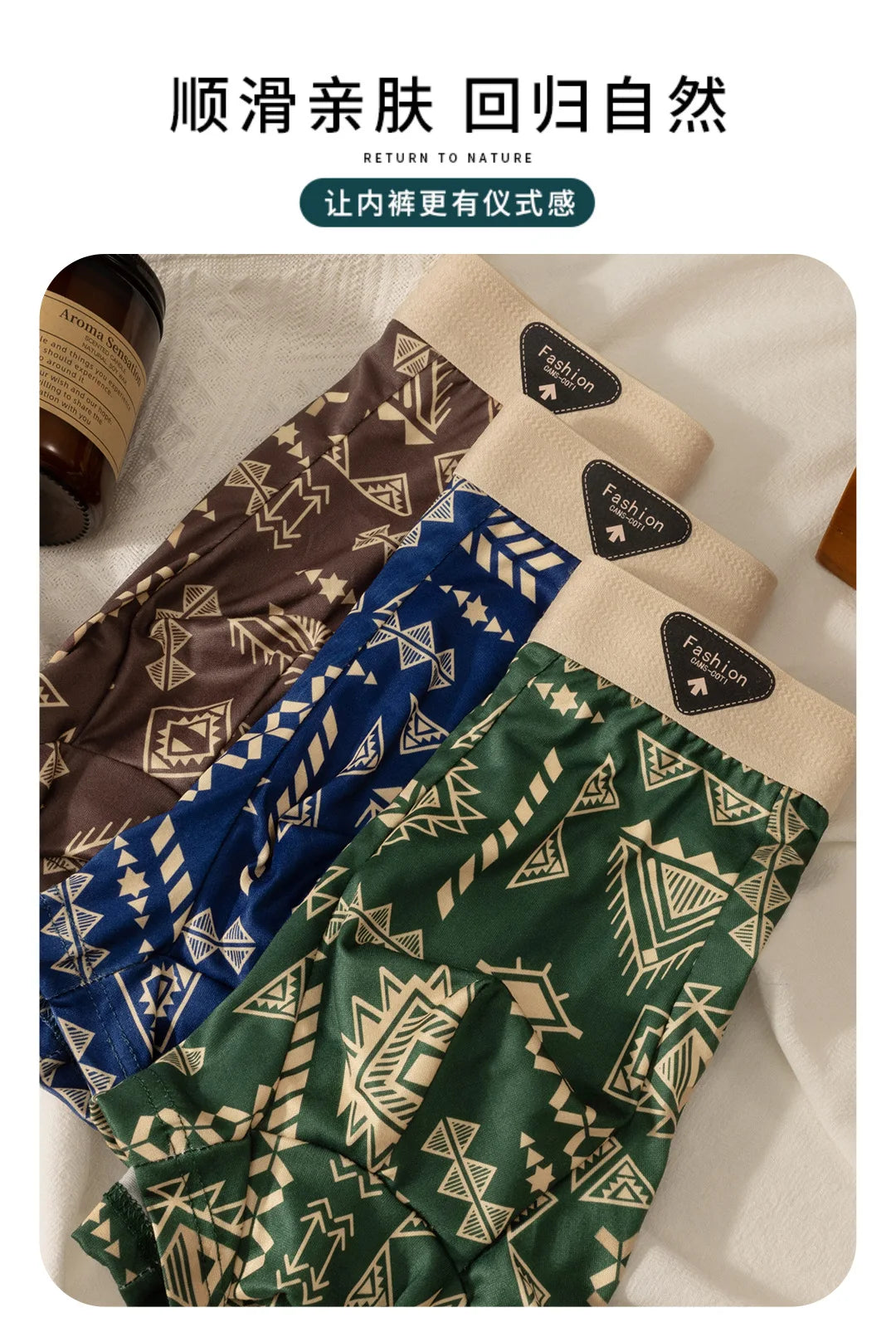 4Pcs Boxer Shorts männer Unterwäsche Eis Seide Unterhose Sexy Höschen Gedruckt Boyshort Atmungsaktive Elastische Dessous Plus Größe L-4XL