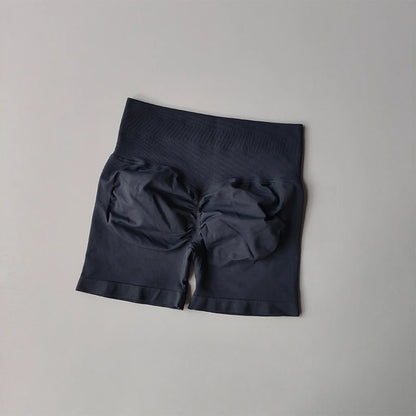 Peach Buttock Lifting Three-point Shorts Summer High Waisted Yoga Shorts Fashionable and Sexy Running Fitness Pants Solid Color.