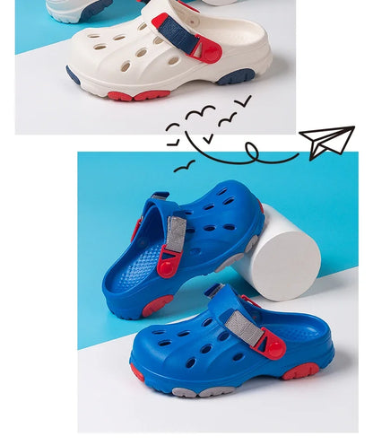 Children Shoes Boy Sandals Summer Cute Summer Clogs 3 To 7 Years Kids Indoor House Shoes Sneaker Casual Sports Boy Slipper Shoes.