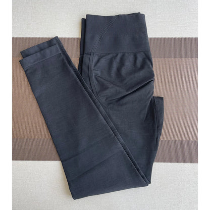 TKITK Seamless Tight Pants Gym Leggings Womens Workout Yoga Pants Soft High Waist Outfits Fitness Sports Wear