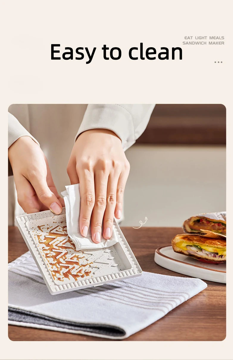 Electric Sandwich Maker Multifunctional Waffle Machine Toaster Baker Breakfast Machine Takoyaki Pancake Donuts Sandwichera 220V.