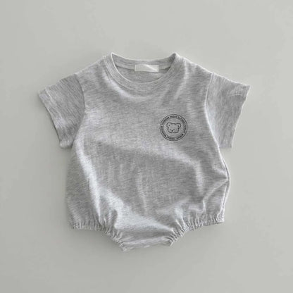 0-2Y Sommer Baby Body Niedlichen Cartoon Gedruckt Einteiliges für Kleinkinder Mädchen und Jungen Baby Kleidung Kleinkind Kurzarm Overall