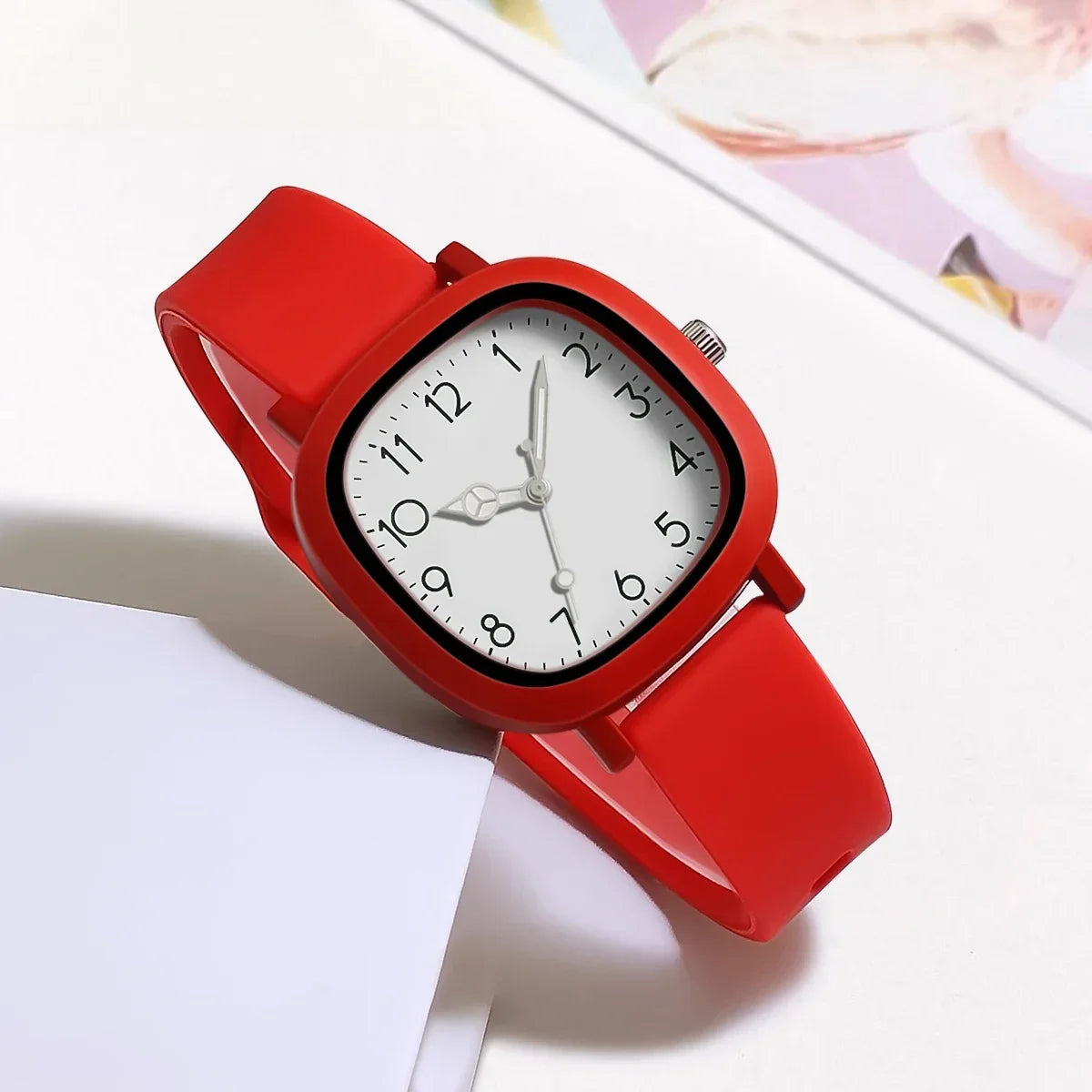 Fashion Women Watch Silicone Quartz Wristwatches For Women Clock Christmas Gift Valentine's Day Ladies Watches Reloj Mujer.