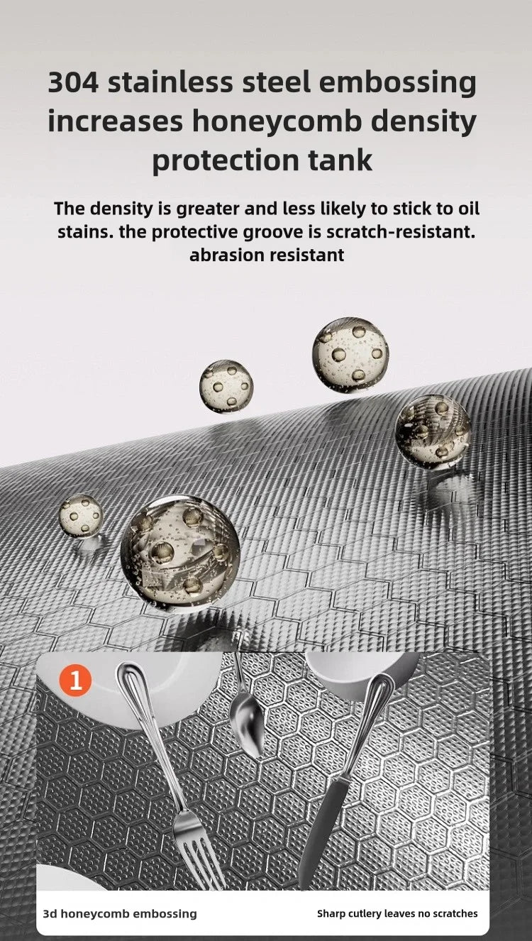 Stainless Steel Kitchen Sink Waterfall Faucet Large Single Sink Intelligent Dishwasher Sink Digital Display and Light Effects