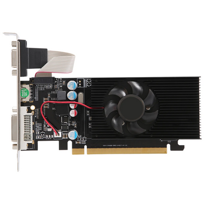 GT210 1GB DDR2 64Bit Graphics Card PCIE 2.0 GPU HDMI-Compatible DVI VGA Desktop Video.