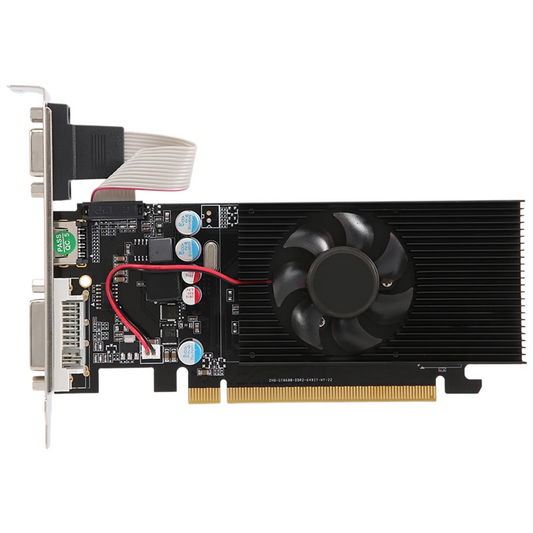 GT210 1GB DDR2 64Bit Graphics Card PCIE 2.0 GPU HDMI-Compatible DVI VGA Desktop Video.