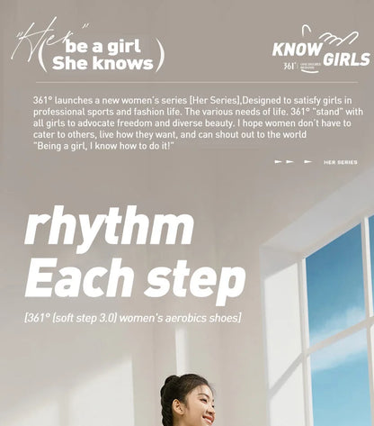 361 Degrees SoftFlow 3.0 Women's Running Sports Shoes Shock Absorption Rebound All-match Comfortable Sneakers Female 682412242.