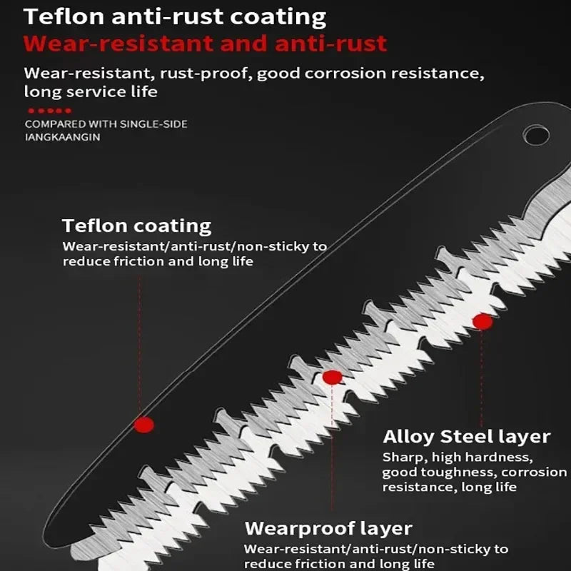 Klapp Handsäge Multifunktionale Outdoor Protokollierung Säge Holzbearbeitung Klapp Tragbare Säge Für Garten Pruner Gartengeräte Baum