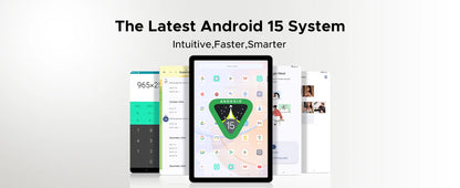 DOOGEE T36 Smart Tablet PC Android 15 12'' Display 32GB RAM (8GB+24GB) 256GB Unisoc T620 Octa Core 8800mAh Battery Widevine L1.