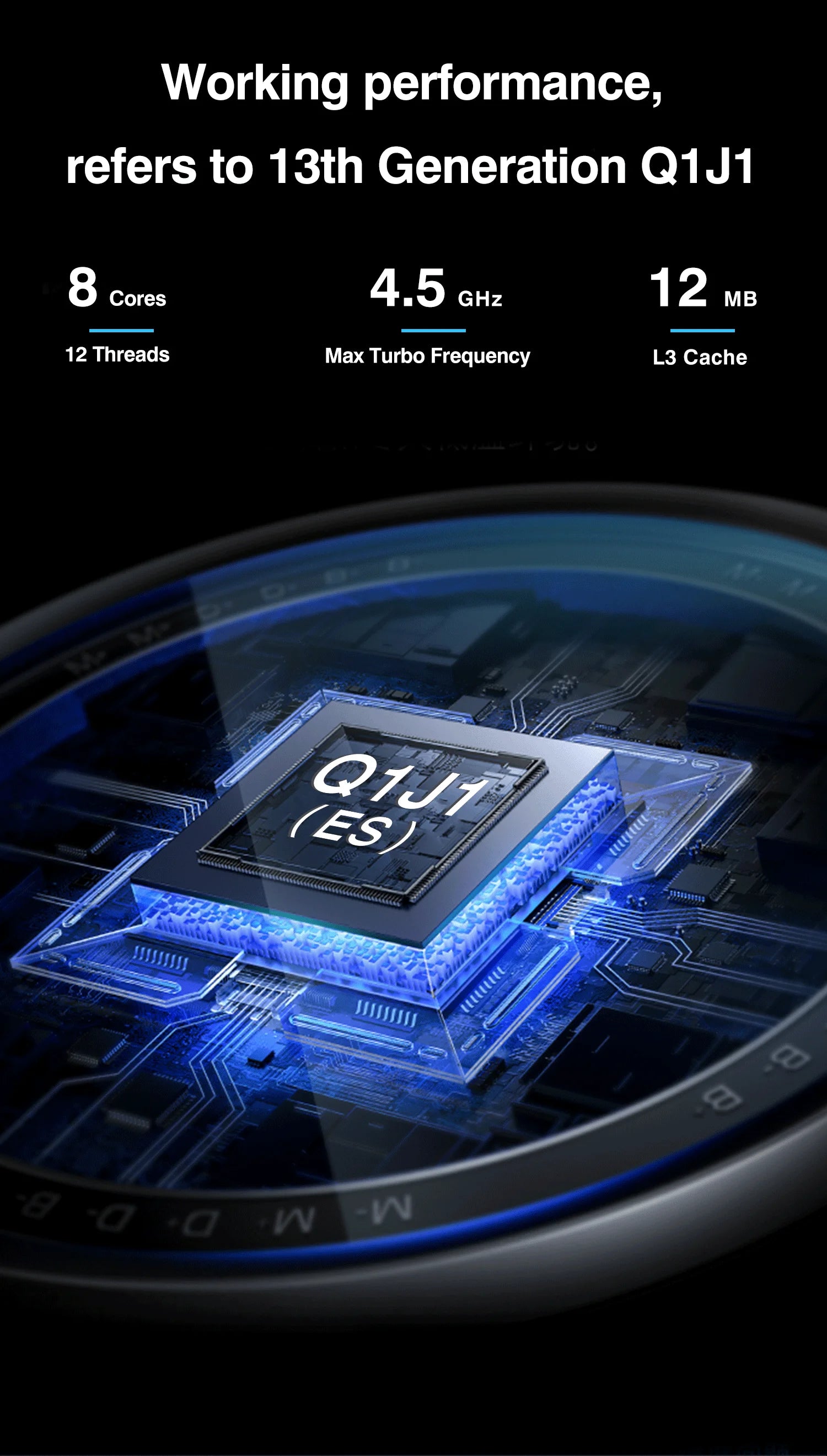 DIY Gaming Computer Motherboard with Onboard CPU 13th Core Interpose Kit Q1J1 ES 0000 8C12T DDR4 RAM LGA115X Desktop PC.