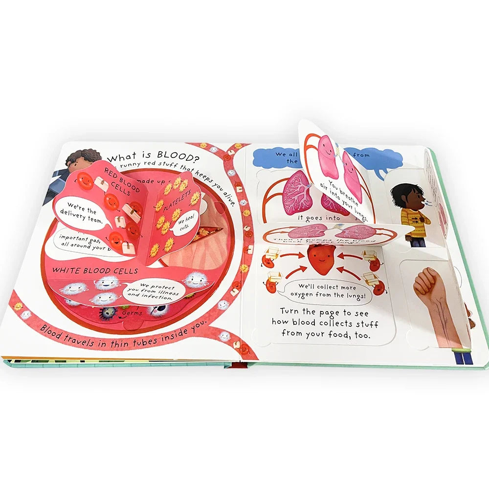 Kids Scientific Knowledge Learning Picture Books Usborne English Daily Knowledge Reading Book Early Educational Montessori