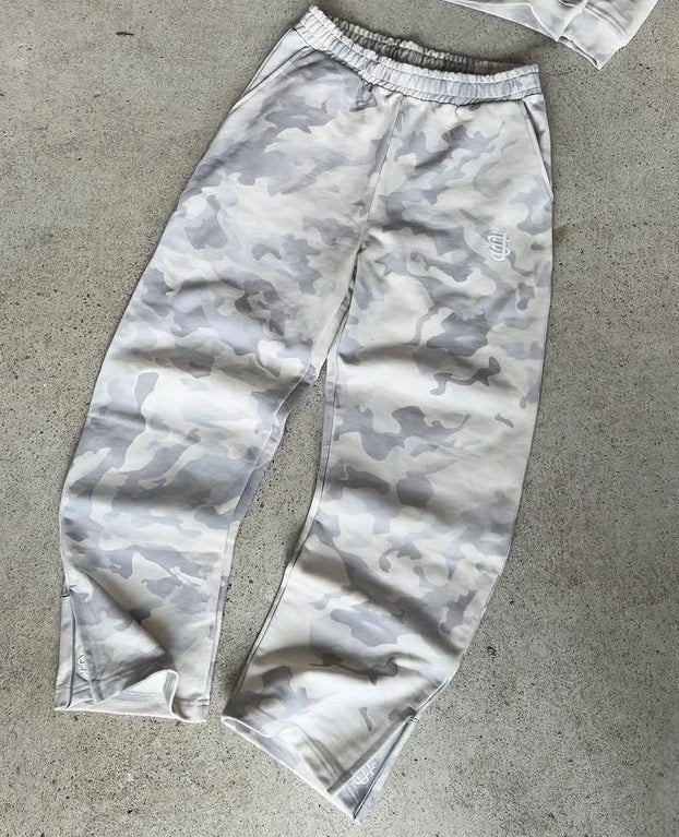 Camouflage Y2K Clothes Classic Retro Sport Tracksuit Men Women Oversized Zipper Hoodies Sweatshirts Gothic Sweatpants Streetwear.