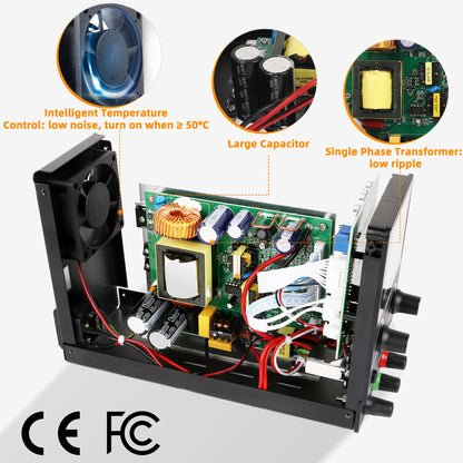 DC Lab Power Supply 30V 10A Adjustable Power Source For Phone Repair 24V 48V 72V Switching Power Supply Battery Fast Charging.