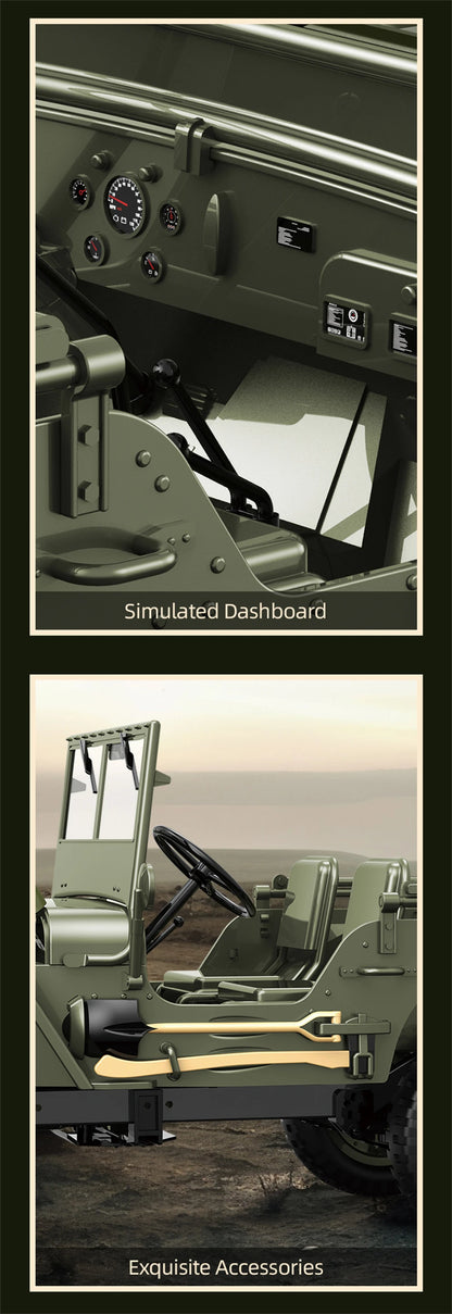 JJRC C8815 RTR 1/10 2.4G 4WD RC Car Off-Road Climbing LED Light Optional Winch Canopy Metal Frame Rock Crawler Vehicles Models.