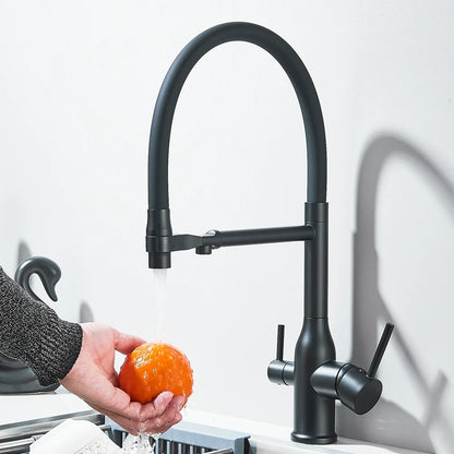 Filtered Kitchen Faucet Purification Tap With Magnetic Sprayer Kitchen Faucet Filtered Water Purification Feature Kitchen Tap