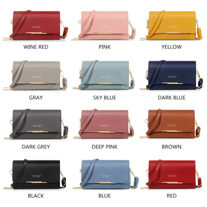 Women's Wallet Korean Handbag Multi Card Large Capacity Casual Shoulder Bag Mobile Phone Packet Fashion New Style.