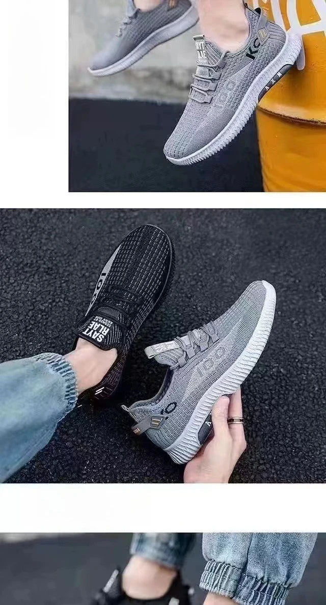 Comfortable Outdoor 2025 Autumn Winter New Men's Sports Running Shoes Plus Size Male Shoes Running Shoes.