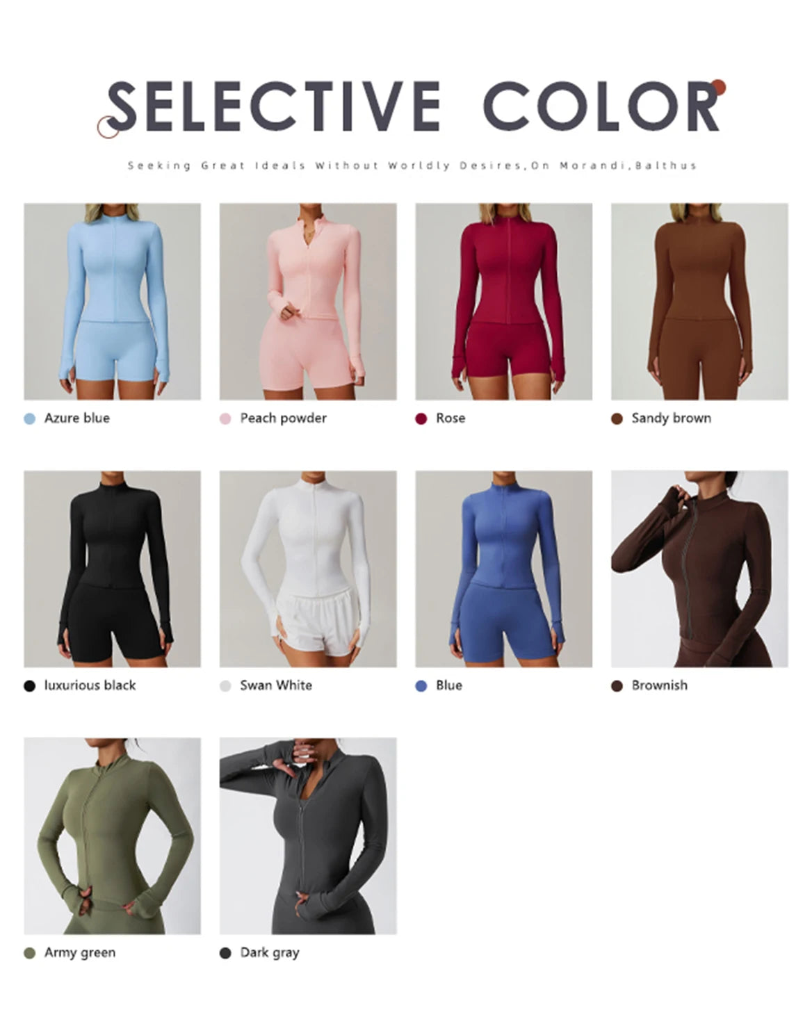 Hearuisavy 2Pcs Long-Sleeved Set Women Casual Outdoor Running Jackest Suit Yoga Clothing Quick Drying Push Up Fitness Sportswear.