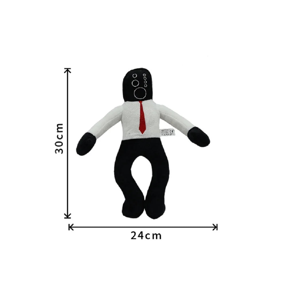 2025 new Skibidi Toilet Clockman Titan TV Man Speakerman Plush Horror Game Cartoon Stuffed Doll Kids Birthday Christmas Gifts.