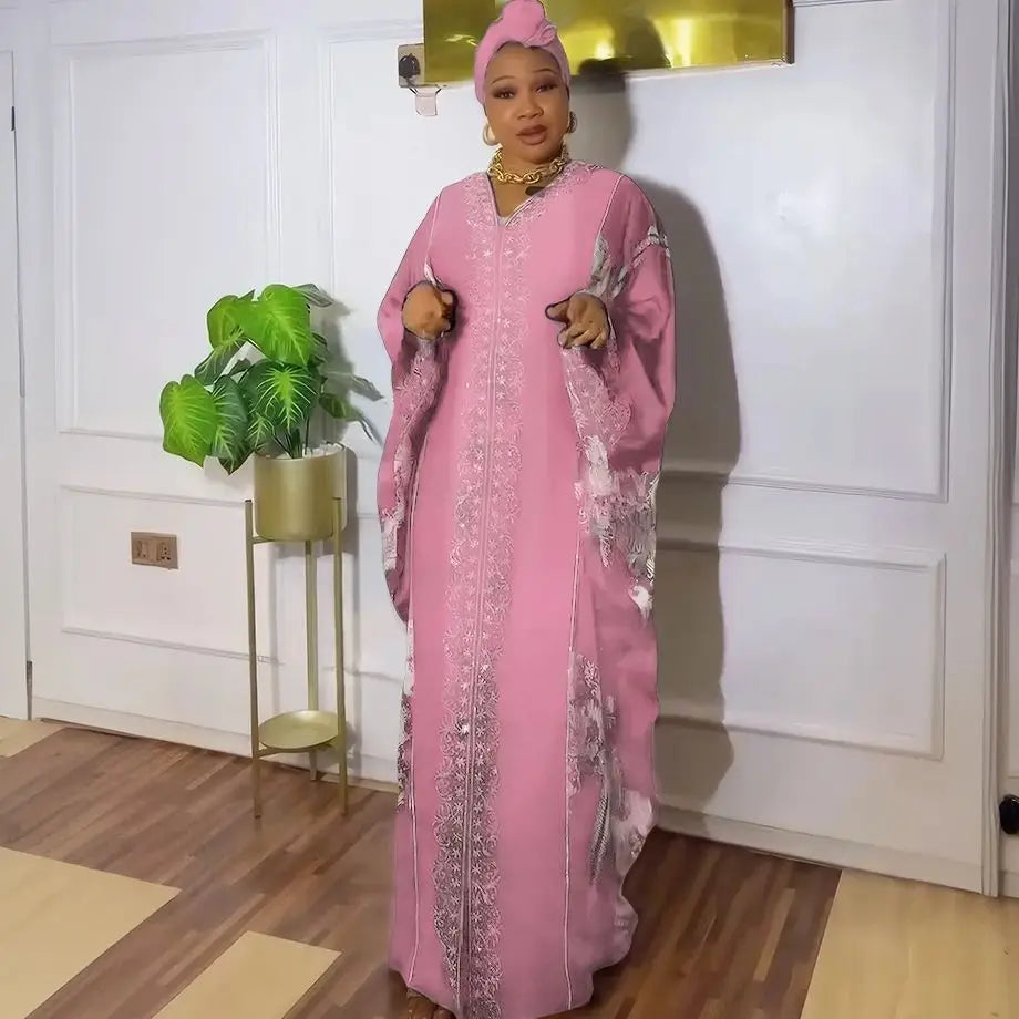 Abayas For Women Dubai Luxury 2025 African Muslim Fashion Dress Caftan Marocain Evening Party Dresses Boubou Robe Djellaba Femme.