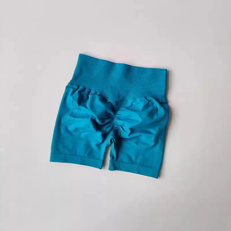 Summer Yoga Shorts Women Fitness Shorts Breathable Sports High Waist Running Shorts Cycling Shorts Workout Gym Sports Shorts.