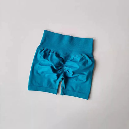 Summer Yoga Shorts Women Fitness Shorts Breathable Sports High Waist Running Shorts Cycling Shorts Workout Gym Sports Shorts.