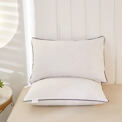 1pc White Pillow Core Home Bed Long Pillows подушки Washable Pillow Skin-friendly Neck Cushion almohadas para dormir.