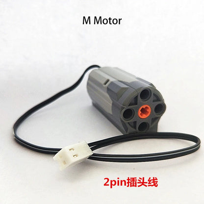 High-Tech M XL L Motor Servo Bricks Toys PF Parts 8293 8883 MOC Power Functions Motor Multi Tool Compatible With LEGO Model.