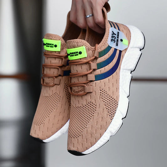 Männer Casual Turnschuhe Sommer Atmungsaktive Sportschuhe Leichte Outdoor Mesh Laufschuhe Athletisch Jogging Tenis Wanderschuhe